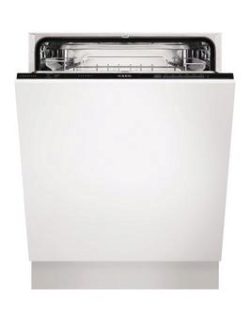 Aeg Favorit F55320Vi0 Full-Size Integrated Dishwasher - White